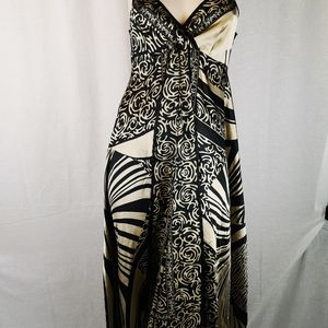 New look summer evening dress with accessories